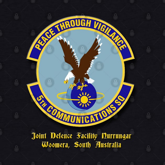 Vintage 5th Joint Defense Space Communications Squadron by VoodooNite